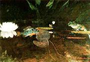 Winslow Homer The Mink Pond oil painting reproduction